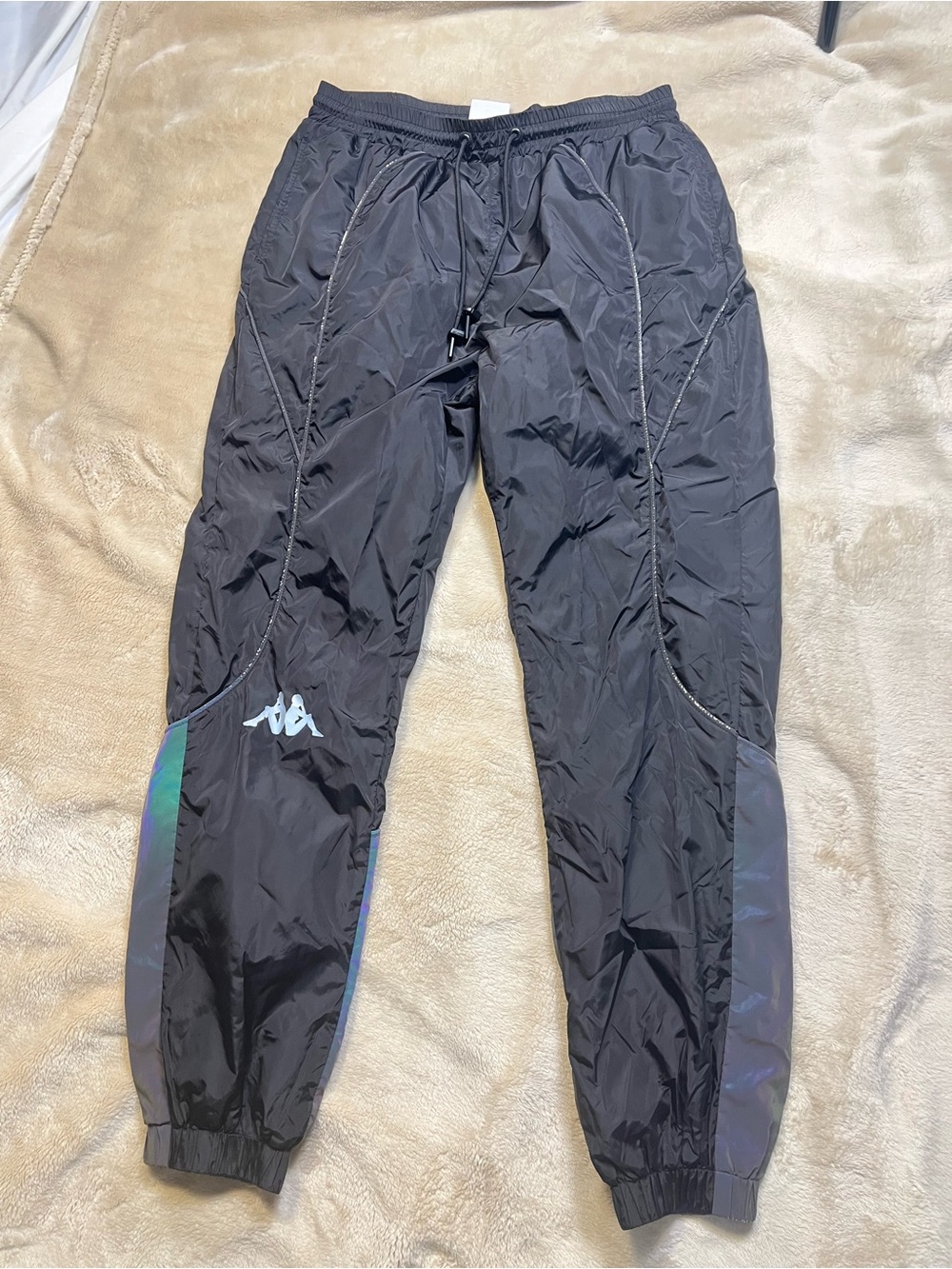 Kappa Men's Reflective Banda Track Pants Medium